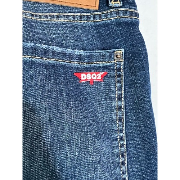 DSQUARED2 Mens Slim Jean Jeans IT48 W34 Blue Denim S74LB0565S30664470 NWT - Picture 11 of 16